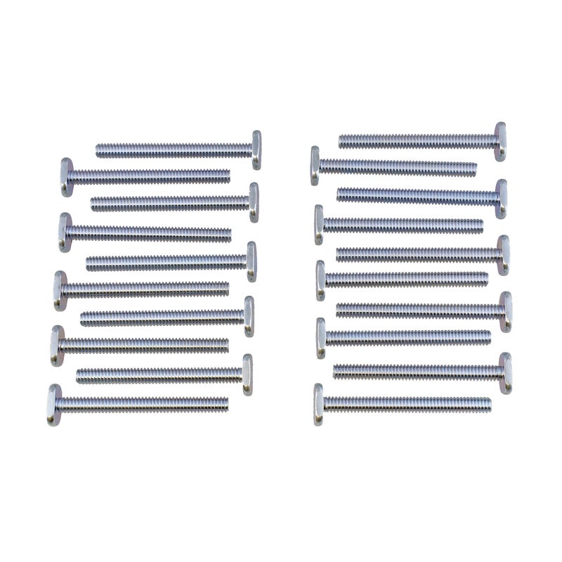 Deadwood Crafted Tools DCT Tee Bolt Set â€“ 20 Pack 2-1/2in T Bolts for Woodworking, T Track Bolts Jig Bolts, 1/4in 20 Thread T Bolt - Image 1